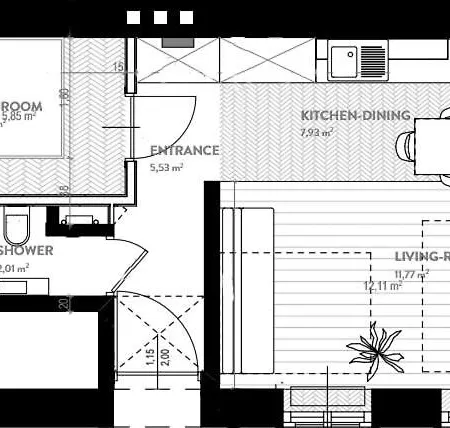 דירה Modern W Free Parking, Projector,netflix *