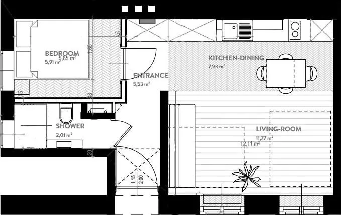 Daire Modern W Free Parking, Projector,netflix *